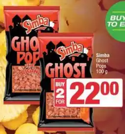 SuperSpar Simba Ghost Pops offer