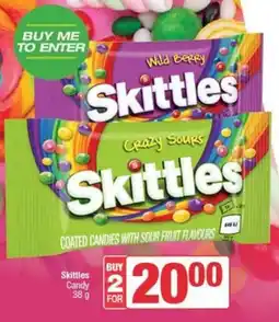 SuperSpar Skittles Candy offer