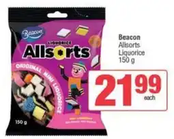 SuperSpar Beacon Allsorts Liquorice offer