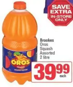 SuperSpar Brookes Oros Squash Assorted offer