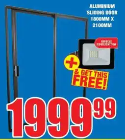 Boxer ALUMINIUM SLIDING DOOR 1800MM X 2100MM offer