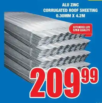 Boxer ALU ZINC CORRUGATED ROOF SHEETING offer
