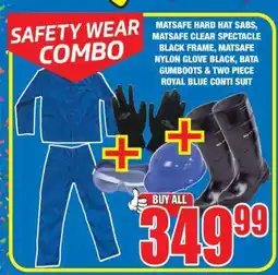 Boxer Safety Wear Combo offer