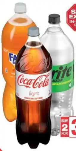 SuperSpar Coca Cola, Fanta, Sprite or Stoney Diets, Lites or Zero offer