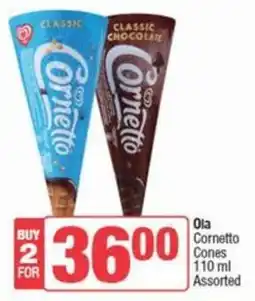 SuperSpar Ola Cornetto Cones Assorted offer
