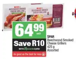 SuperSpar SPAR Beechwood Smoked Cheese Grillers Assorted offer