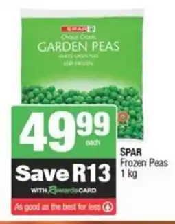 SuperSpar SPAR Frozen Peas offer