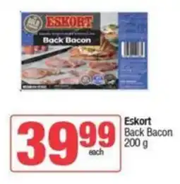 SuperSpar Eskort Back Bacon offer