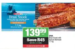 SuperSpar SPAR Braai Snoek with Apricot Marinade offer