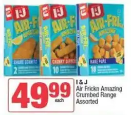 SuperSpar I&J Air Frickn Amazing Crumbed Range Assorted offer