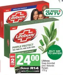SuperSpar Lifebuoy Soap Assorted offer