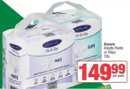 SuperSpar Assure Adults Pants or Slips offer