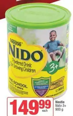 SuperSpar Nestle Nido 3+ offer