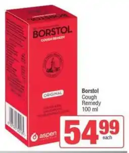 SuperSpar Borstol Cough Remedy offer
