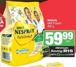 SuperSpar Nespray Milk Powder offer