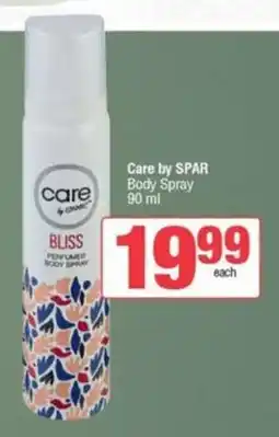 SuperSpar Care by SPAR Body Spray offer