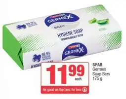 SuperSpar SPAR Germex Soap Bars offer