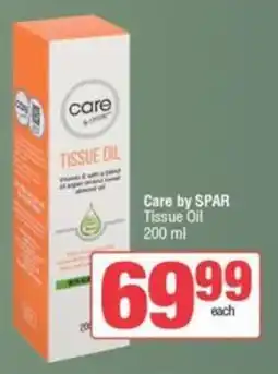 SuperSpar Care by SPAR Tissue Oil offer