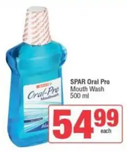 SuperSpar SPAR Oral Pro Mouth Wash offer