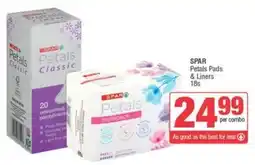 SuperSpar SPAR Petals Pads & Liners offer