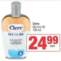 SuperSpar Clere Gly-Co-Oil offer
