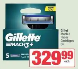 SuperSpar Gillet Mach 3 Razor Cartridges offer