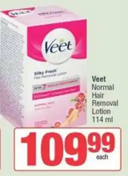 SuperSpar Veet Normal Hair Removal Lotion offer