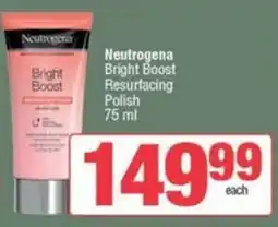 SuperSpar Neutrogena Bright Boost Resurfacing Polish offer