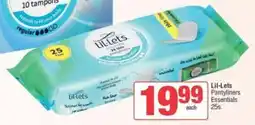 SuperSpar Lil-Lets Pantyliners Essentials offer