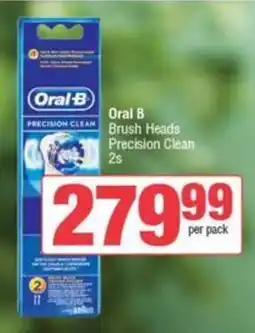 SuperSpar Oral B Brush Heads Precision Clean offer