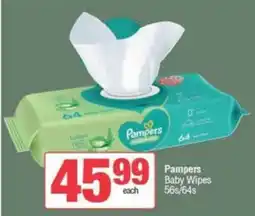 SuperSpar Pampers Baby Wipes offer