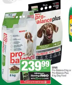 SuperSpar SPAR Pro-Balance or Pro-Balance Plus Dog Food offer