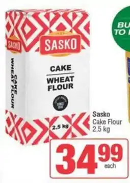 SuperSpar Sasko Cake Flour offer
