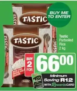SuperSpar Tastic Parboiled Rice offer