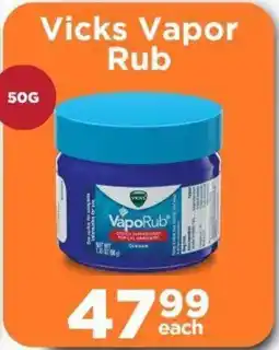 Check Star Vicks Vapor Rub offer