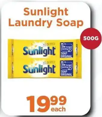 Check Star Sunlight Laundry Soap offer