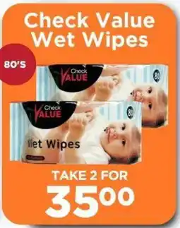 Check Star Check Value Wet Wipes offer