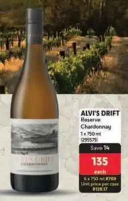 Makro ALVI'S DRIFT Reserve Chardonnay offer