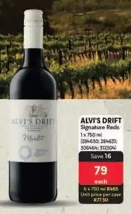 Makro ALVI'S DRIFT Signature Reds offer