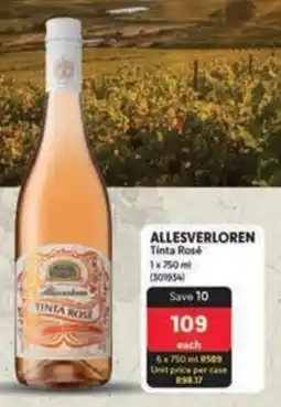 Makro ALLESVERLOREN Tinta Rosé offer