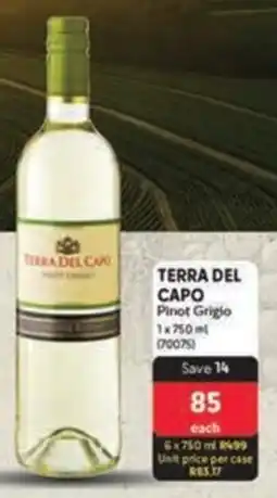 Makro TERRA DEL CAPO Pinot Grigio offer