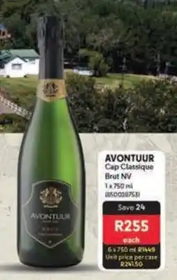 Makro AVONTUUR Cap Classique Brut NV offer