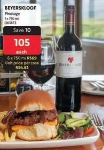 Makro BEYERSKLOOF Pinotage offer