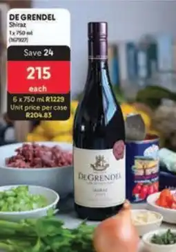 Makro DE GRENDEL Shiraz offer