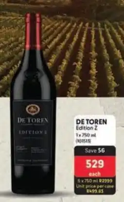 Makro DE TOREN Edition Z offer