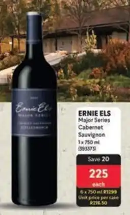Makro ERNIE ELS Major Series Cabernet Sauvignon offer