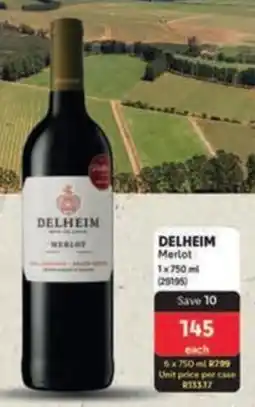 Makro DELHEIM Merlot offer