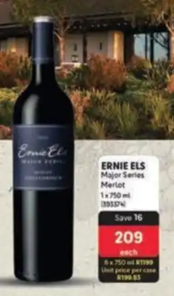 Makro ERNIE ELS Major Series Merlot offer
