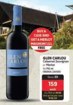 Makro GLEN CARLOU Cabernet Sauvignon or Merlot offer