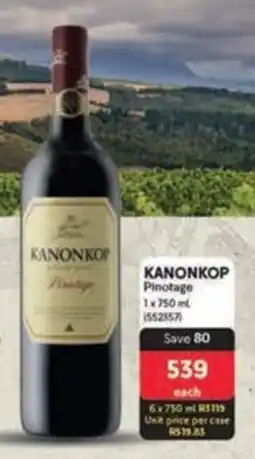 Makro KANONKOP Pinotage offer